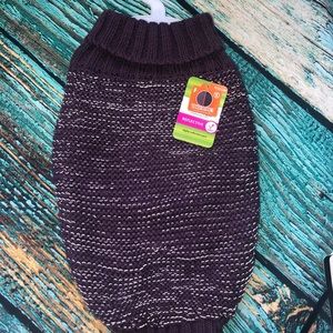 Reflective Knit Dogs Sweater-M
